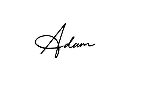 if you are searching for the best signature style for your name Adam . so please give up your signature search. here we have designed multiple signature styles  using AmerikaSignatureDemo-Regular. Adam  signature style 3 images and pictures png