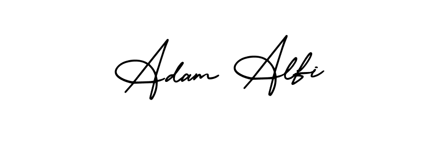 Here are the top 10 professional signature styles for the name Adam Alfi. These are the best autograph styles you can use for your name. Adam Alfi signature style 3 images and pictures png