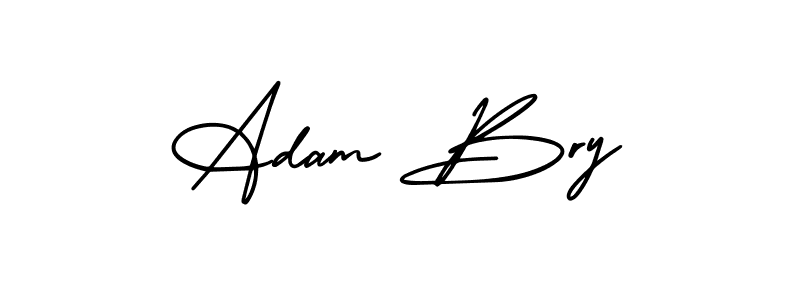 if you are searching for the best signature style for your name Adam Bry. so please give up your signature search. here we have designed multiple signature styles  using AmerikaSignatureDemo-Regular. Adam Bry signature style 3 images and pictures png