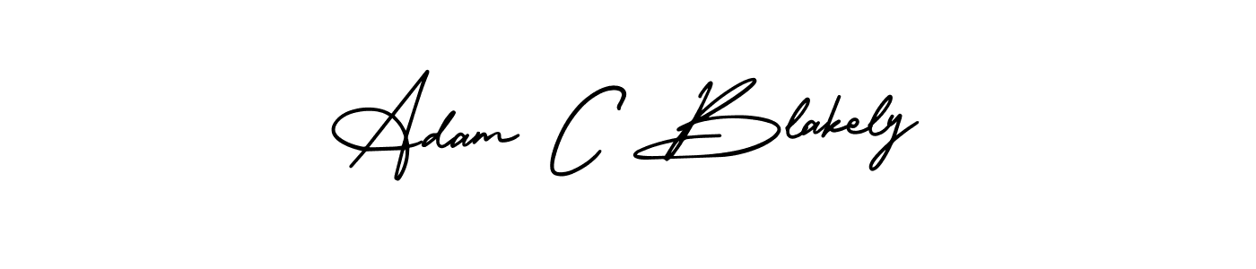 AmerikaSignatureDemo-Regular is a professional signature style that is perfect for those who want to add a touch of class to their signature. It is also a great choice for those who want to make their signature more unique. Get Adam C Blakely name to fancy signature for free. Adam C Blakely signature style 3 images and pictures png