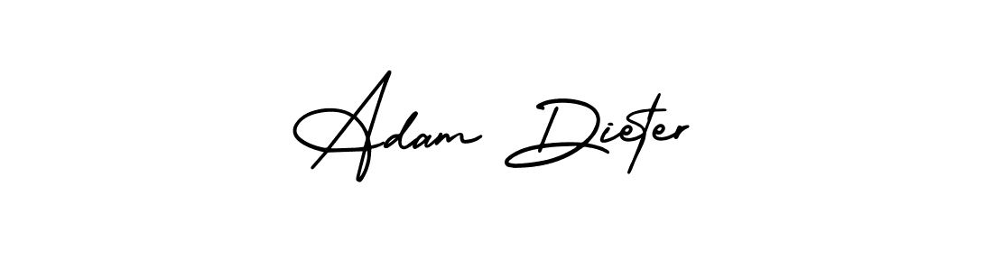 Also You can easily find your signature by using the search form. We will create Adam Dieter name handwritten signature images for you free of cost using AmerikaSignatureDemo-Regular sign style. Adam Dieter signature style 3 images and pictures png