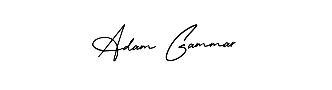 Check out images of Autograph of Adam Gammar name. Actor Adam Gammar Signature Style. AmerikaSignatureDemo-Regular is a professional sign style online. Adam Gammar signature style 3 images and pictures png