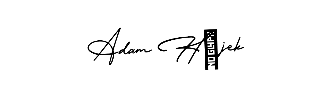 Best and Professional Signature Style for Adam Hájek. AmerikaSignatureDemo-Regular Best Signature Style Collection. Adam Hájek signature style 3 images and pictures png