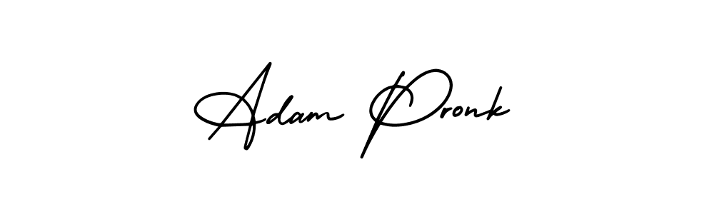 Adam Pronk stylish signature style. Best Handwritten Sign (AmerikaSignatureDemo-Regular) for my name. Handwritten Signature Collection Ideas for my name Adam Pronk. Adam Pronk signature style 3 images and pictures png