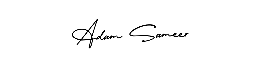 Here are the top 10 professional signature styles for the name Adam Sameer. These are the best autograph styles you can use for your name. Adam Sameer signature style 3 images and pictures png