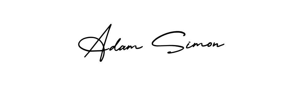 You can use this online signature creator to create a handwritten signature for the name Adam Simon. This is the best online autograph maker. Adam Simon signature style 3 images and pictures png
