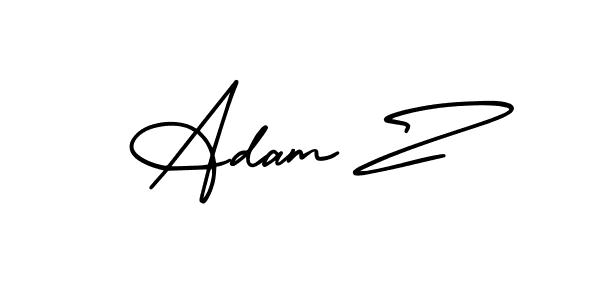 Best and Professional Signature Style for Adam Z. AmerikaSignatureDemo-Regular Best Signature Style Collection. Adam Z signature style 3 images and pictures png