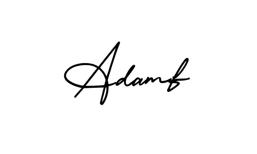 AmerikaSignatureDemo-Regular is a professional signature style that is perfect for those who want to add a touch of class to their signature. It is also a great choice for those who want to make their signature more unique. Get Adamf name to fancy signature for free. Adamf signature style 3 images and pictures png