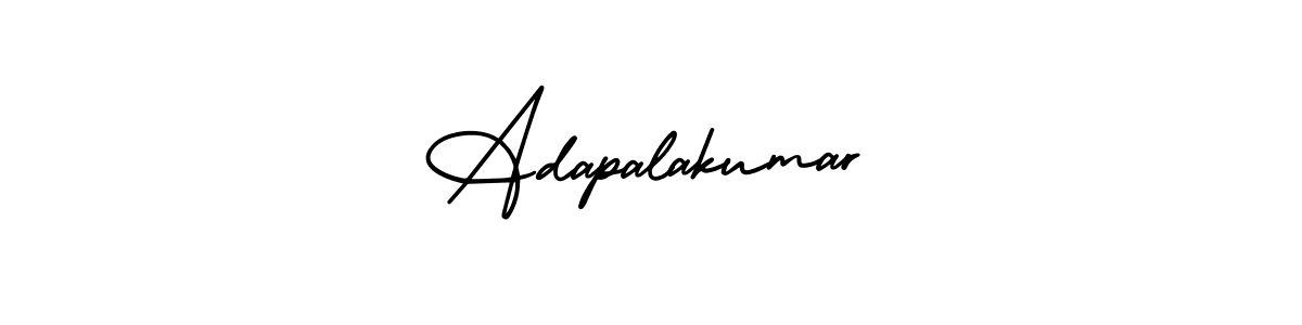 Adapalakumar stylish signature style. Best Handwritten Sign (AmerikaSignatureDemo-Regular) for my name. Handwritten Signature Collection Ideas for my name Adapalakumar. Adapalakumar signature style 3 images and pictures png