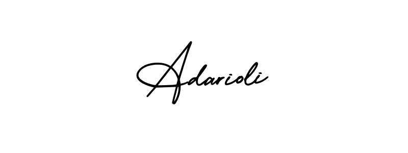 Best and Professional Signature Style for Adarioli. AmerikaSignatureDemo-Regular Best Signature Style Collection. Adarioli signature style 3 images and pictures png
