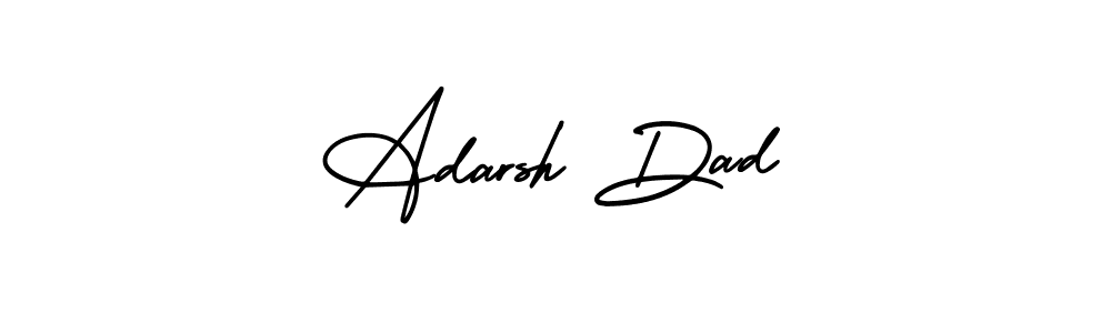 if you are searching for the best signature style for your name Adarsh Dad. so please give up your signature search. here we have designed multiple signature styles  using AmerikaSignatureDemo-Regular. Adarsh Dad signature style 3 images and pictures png