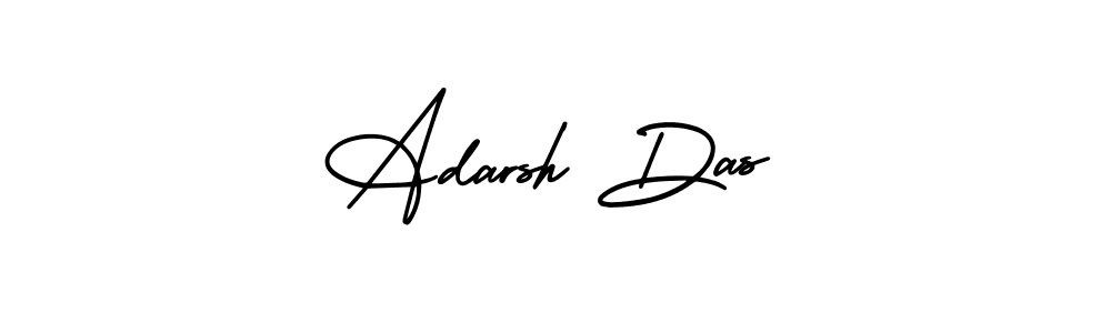 Create a beautiful signature design for name Adarsh Das. With this signature (AmerikaSignatureDemo-Regular) fonts, you can make a handwritten signature for free. Adarsh Das signature style 3 images and pictures png