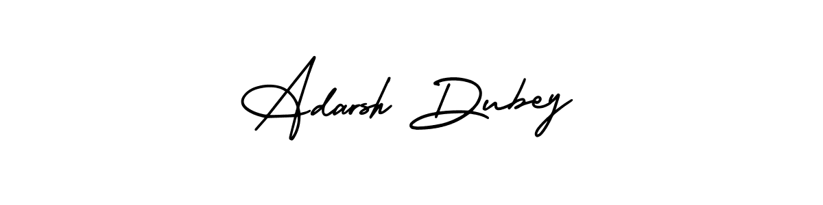 This is the best signature style for the Adarsh Dubey name. Also you like these signature font (AmerikaSignatureDemo-Regular). Mix name signature. Adarsh Dubey signature style 3 images and pictures png