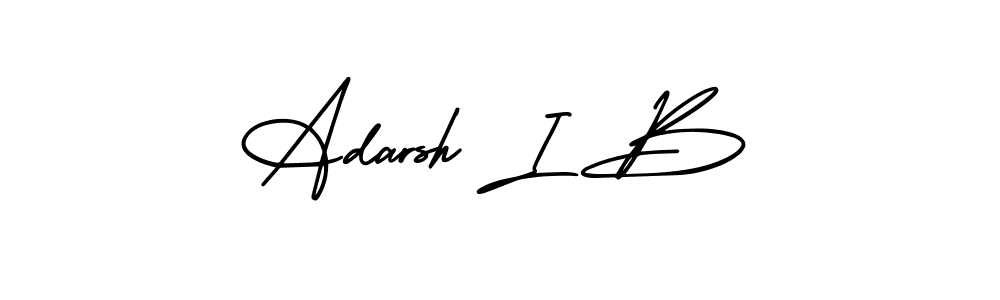 Also we have Adarsh I B name is the best signature style. Create professional handwritten signature collection using AmerikaSignatureDemo-Regular autograph style. Adarsh I B signature style 3 images and pictures png