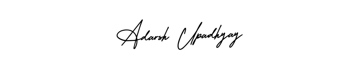 You can use this online signature creator to create a handwritten signature for the name Adarsh Upadhyay. This is the best online autograph maker. Adarsh Upadhyay signature style 3 images and pictures png