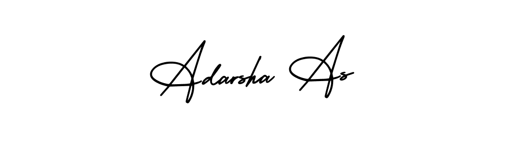 How to Draw Adarsha As signature style? AmerikaSignatureDemo-Regular is a latest design signature styles for name Adarsha As. Adarsha As signature style 3 images and pictures png