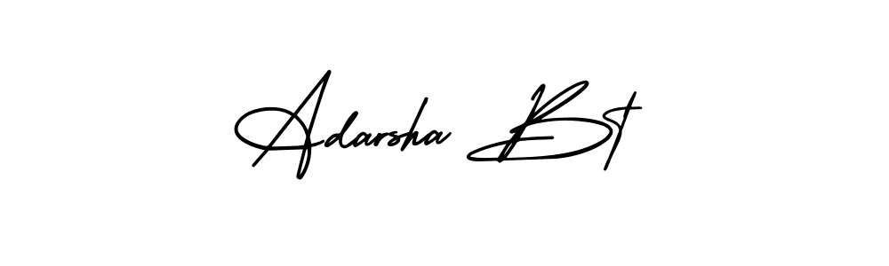 How to Draw Adarsha Bt signature style? AmerikaSignatureDemo-Regular is a latest design signature styles for name Adarsha Bt. Adarsha Bt signature style 3 images and pictures png