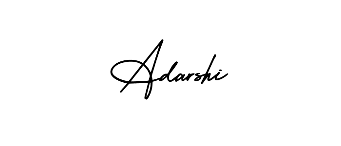 Adarshi stylish signature style. Best Handwritten Sign (AmerikaSignatureDemo-Regular) for my name. Handwritten Signature Collection Ideas for my name Adarshi. Adarshi signature style 3 images and pictures png