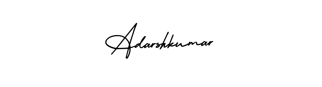 Use a signature maker to create a handwritten signature online. With this signature software, you can design (AmerikaSignatureDemo-Regular) your own signature for name Adarshkumar. Adarshkumar signature style 3 images and pictures png