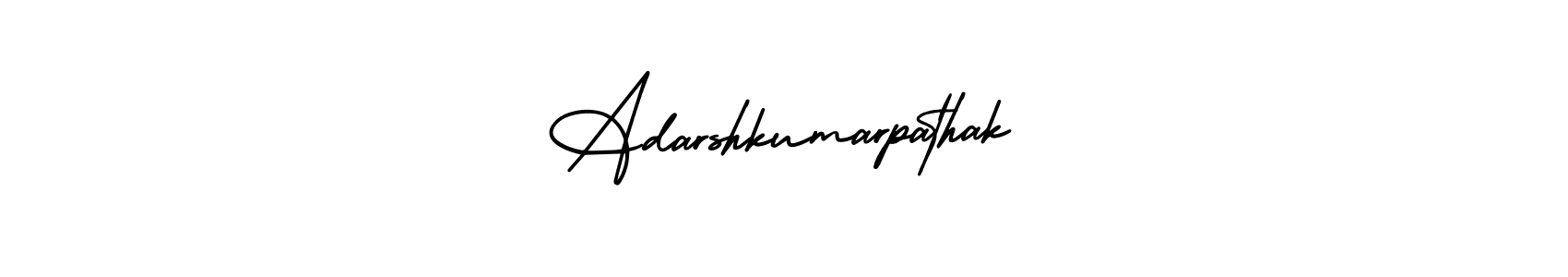 Adarshkumarpathak stylish signature style. Best Handwritten Sign (AmerikaSignatureDemo-Regular) for my name. Handwritten Signature Collection Ideas for my name Adarshkumarpathak. Adarshkumarpathak signature style 3 images and pictures png