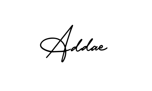 Make a beautiful signature design for name Addae. Use this online signature maker to create a handwritten signature for free. Addae signature style 3 images and pictures png