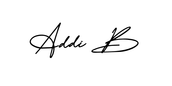 if you are searching for the best signature style for your name Addi B. so please give up your signature search. here we have designed multiple signature styles  using AmerikaSignatureDemo-Regular. Addi B signature style 3 images and pictures png