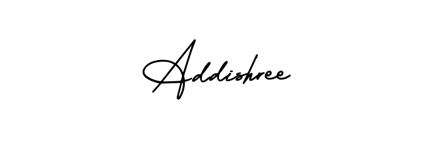 Also You can easily find your signature by using the search form. We will create Addishree name handwritten signature images for you free of cost using AmerikaSignatureDemo-Regular sign style. Addishree signature style 3 images and pictures png