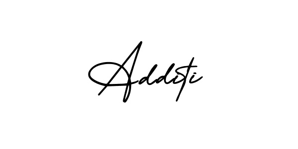 You can use this online signature creator to create a handwritten signature for the name Additi. This is the best online autograph maker. Additi signature style 3 images and pictures png