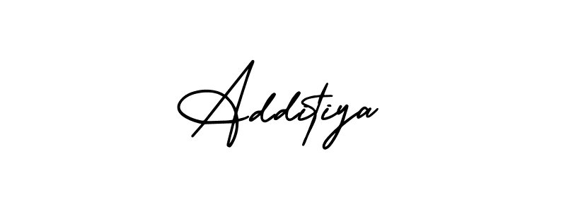 Similarly AmerikaSignatureDemo-Regular is the best handwritten signature design. Signature creator online .You can use it as an online autograph creator for name Additiya. Additiya signature style 3 images and pictures png
