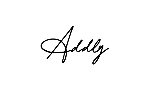 AmerikaSignatureDemo-Regular is a professional signature style that is perfect for those who want to add a touch of class to their signature. It is also a great choice for those who want to make their signature more unique. Get Addly name to fancy signature for free. Addly signature style 3 images and pictures png