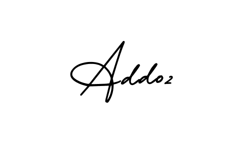 It looks lik you need a new signature style for name Addo2. Design unique handwritten (AmerikaSignatureDemo-Regular) signature with our free signature maker in just a few clicks. Addo2 signature style 3 images and pictures png