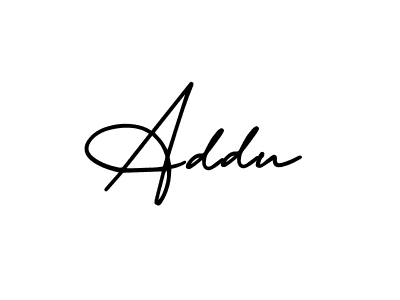 Also You can easily find your signature by using the search form. We will create Addu name handwritten signature images for you free of cost using AmerikaSignatureDemo-Regular sign style. Addu signature style 3 images and pictures png