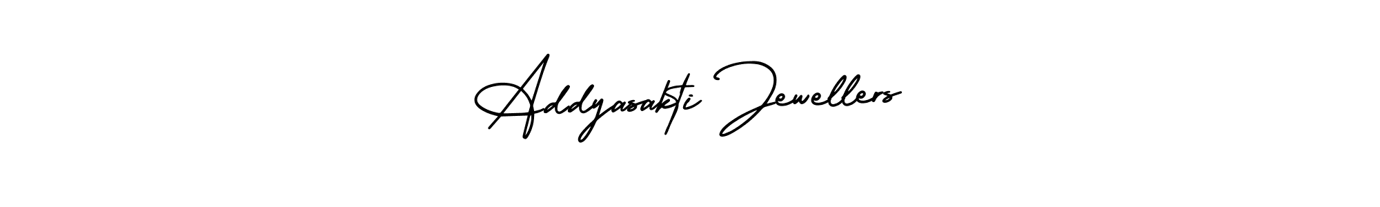 Similarly AmerikaSignatureDemo-Regular is the best handwritten signature design. Signature creator online .You can use it as an online autograph creator for name Addyasakti Jewellers. Addyasakti Jewellers signature style 3 images and pictures png
