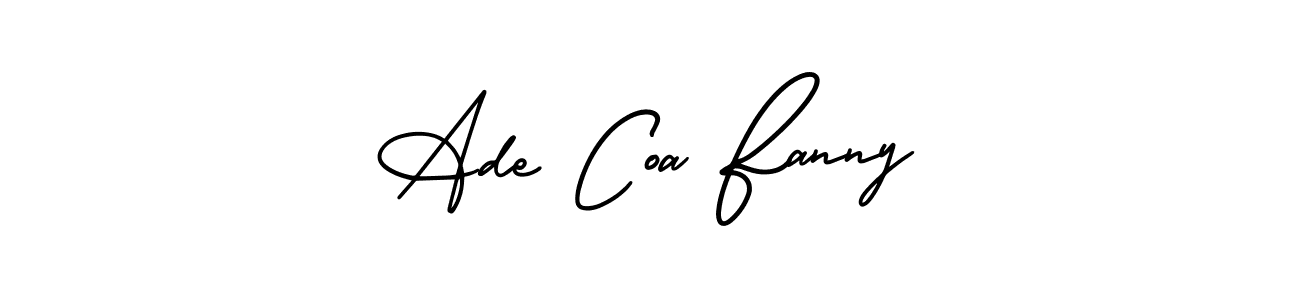 Also we have Ade Coa Fanny name is the best signature style. Create professional handwritten signature collection using AmerikaSignatureDemo-Regular autograph style. Ade Coa Fanny signature style 3 images and pictures png