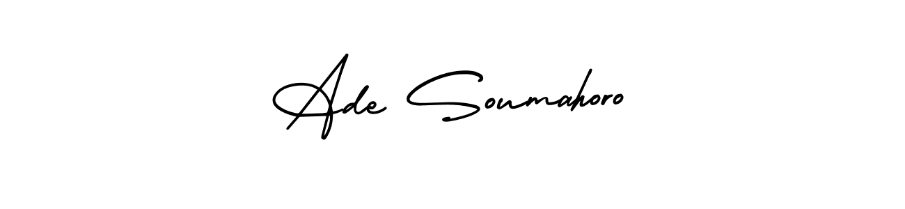 How to Draw Ade Soumahoro signature style? AmerikaSignatureDemo-Regular is a latest design signature styles for name Ade Soumahoro. Ade Soumahoro signature style 3 images and pictures png