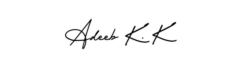 See photos of Adeeb K. K official signature by Spectra . Check more albums & portfolios. Read reviews & check more about AmerikaSignatureDemo-Regular font. Adeeb K. K signature style 3 images and pictures png