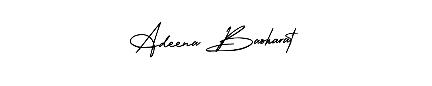 How to Draw Adeena Basharat signature style? AmerikaSignatureDemo-Regular is a latest design signature styles for name Adeena Basharat. Adeena Basharat signature style 3 images and pictures png