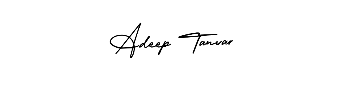 Make a beautiful signature design for name Adeep Tanvar. Use this online signature maker to create a handwritten signature for free. Adeep Tanvar signature style 3 images and pictures png