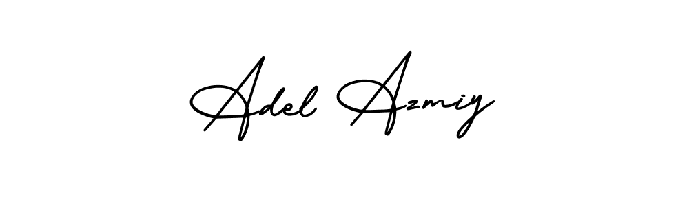 Similarly AmerikaSignatureDemo-Regular is the best handwritten signature design. Signature creator online .You can use it as an online autograph creator for name Adel Azmiy. Adel Azmiy signature style 3 images and pictures png
