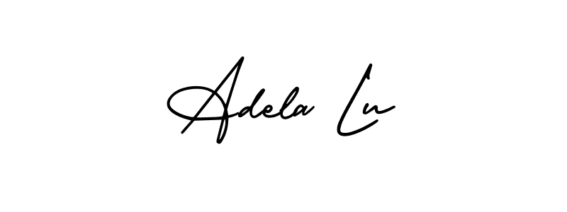You can use this online signature creator to create a handwritten signature for the name Adela Lu. This is the best online autograph maker. Adela Lu signature style 3 images and pictures png
