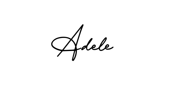 Also You can easily find your signature by using the search form. We will create Adele  name handwritten signature images for you free of cost using AmerikaSignatureDemo-Regular sign style. Adele  signature style 3 images and pictures png