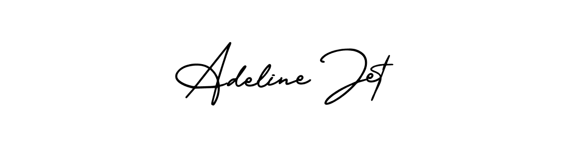 Create a beautiful signature design for name Adeline Jet. With this signature (AmerikaSignatureDemo-Regular) fonts, you can make a handwritten signature for free. Adeline Jet signature style 3 images and pictures png