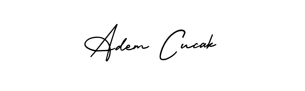 Similarly AmerikaSignatureDemo-Regular is the best handwritten signature design. Signature creator online .You can use it as an online autograph creator for name Adem Cucak. Adem Cucak signature style 3 images and pictures png