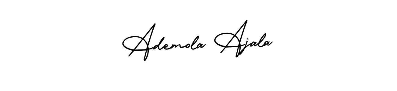 How to make Ademola Ajala signature? AmerikaSignatureDemo-Regular is a professional autograph style. Create handwritten signature for Ademola Ajala name. Ademola Ajala signature style 3 images and pictures png