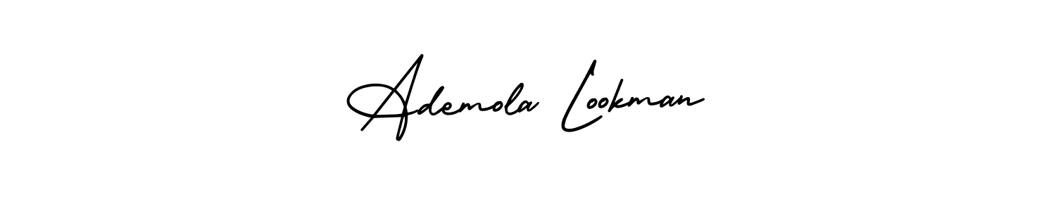 This is the best signature style for the Ademola Lookman name. Also you like these signature font (AmerikaSignatureDemo-Regular). Mix name signature. Ademola Lookman signature style 3 images and pictures png