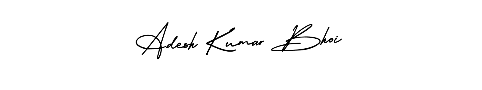 Adesh Kumar Bhoi stylish signature style. Best Handwritten Sign (AmerikaSignatureDemo-Regular) for my name. Handwritten Signature Collection Ideas for my name Adesh Kumar Bhoi. Adesh Kumar Bhoi signature style 3 images and pictures png