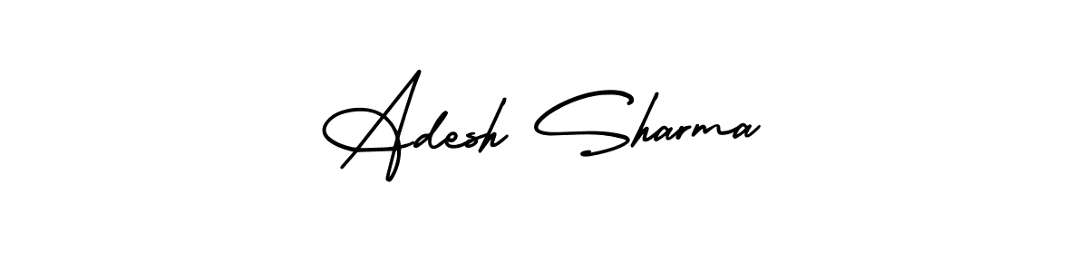 Best and Professional Signature Style for Adesh Sharma. AmerikaSignatureDemo-Regular Best Signature Style Collection. Adesh Sharma signature style 3 images and pictures png