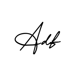 Also You can easily find your signature by using the search form. We will create Adf name handwritten signature images for you free of cost using AmerikaSignatureDemo-Regular sign style. Adf signature style 3 images and pictures png