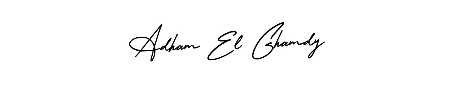 Here are the top 10 professional signature styles for the name Adham El Ghamdy. These are the best autograph styles you can use for your name. Adham El Ghamdy signature style 3 images and pictures png