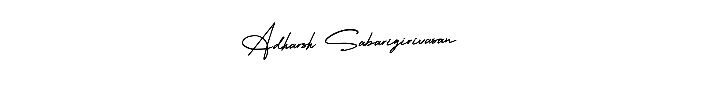 Design your own signature with our free online signature maker. With this signature software, you can create a handwritten (AmerikaSignatureDemo-Regular) signature for name Adharsh Sabarigirivasan. Adharsh Sabarigirivasan signature style 3 images and pictures png